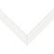 Frame USA Corporate Thin White Satin Single Image Picture Frame